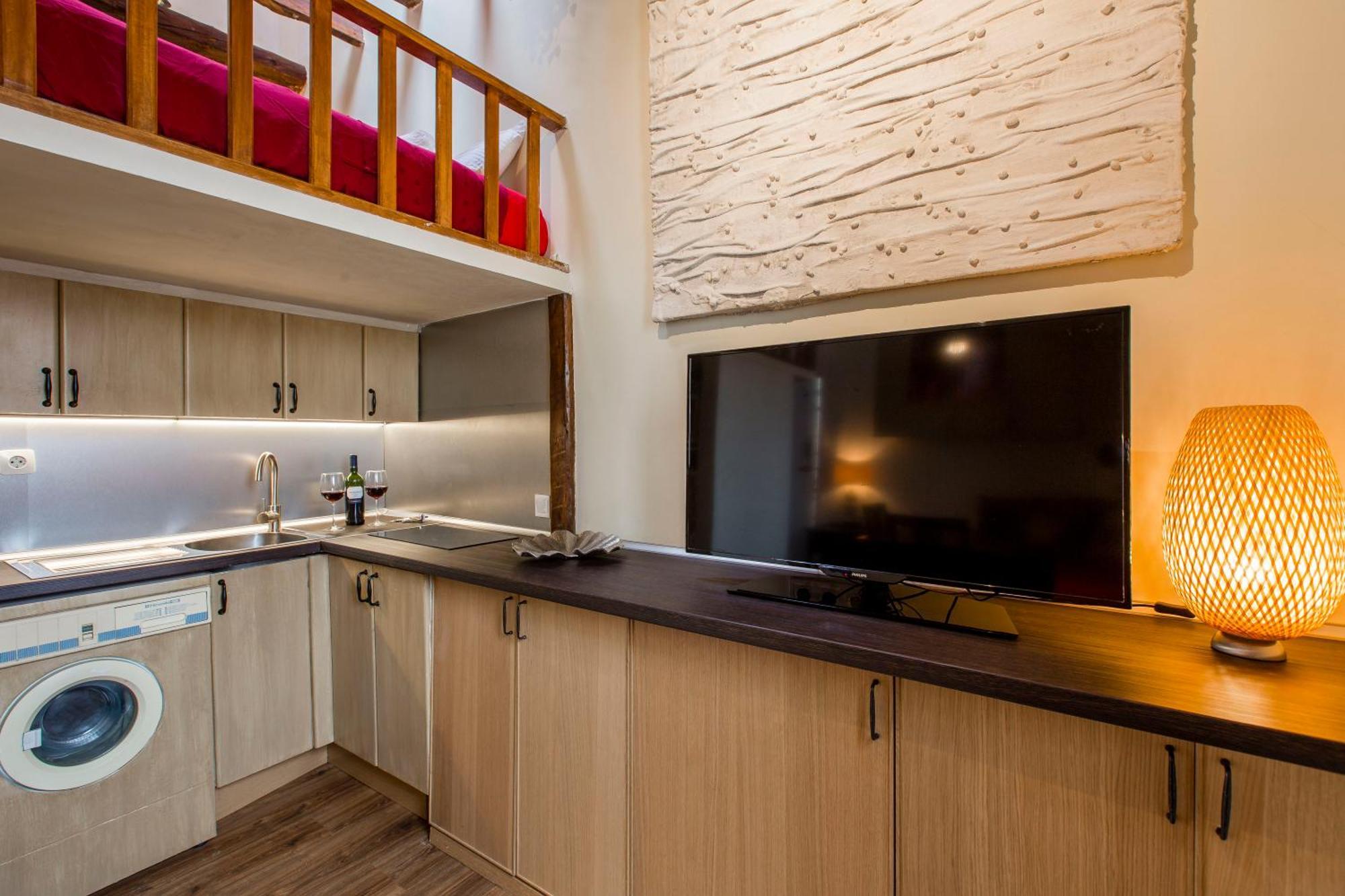 Ferienwohnung Sunny N Quiet Penthouse In The Center.Atico Centro Madrid Exterior foto